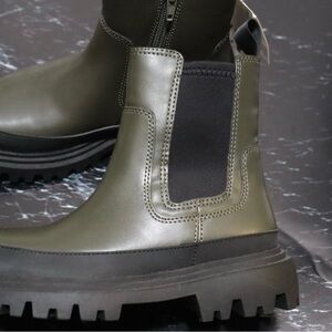 Zara Kids Olive Green Boots